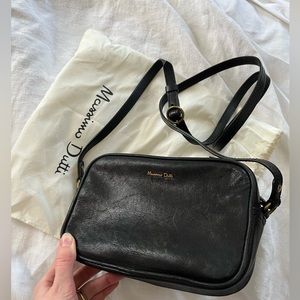 Massimo Dutti black crossbody bag